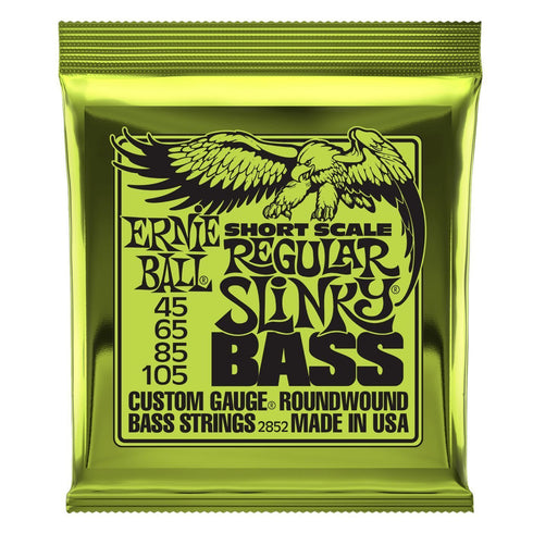 Ernie Ball 2852 Regular Slinky Short Scale Bass Guitar Strings